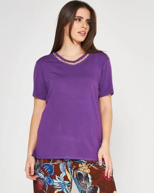 T-shirt catena PURPLE