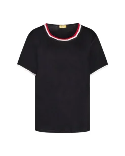 T-shirt girocollo BLACK